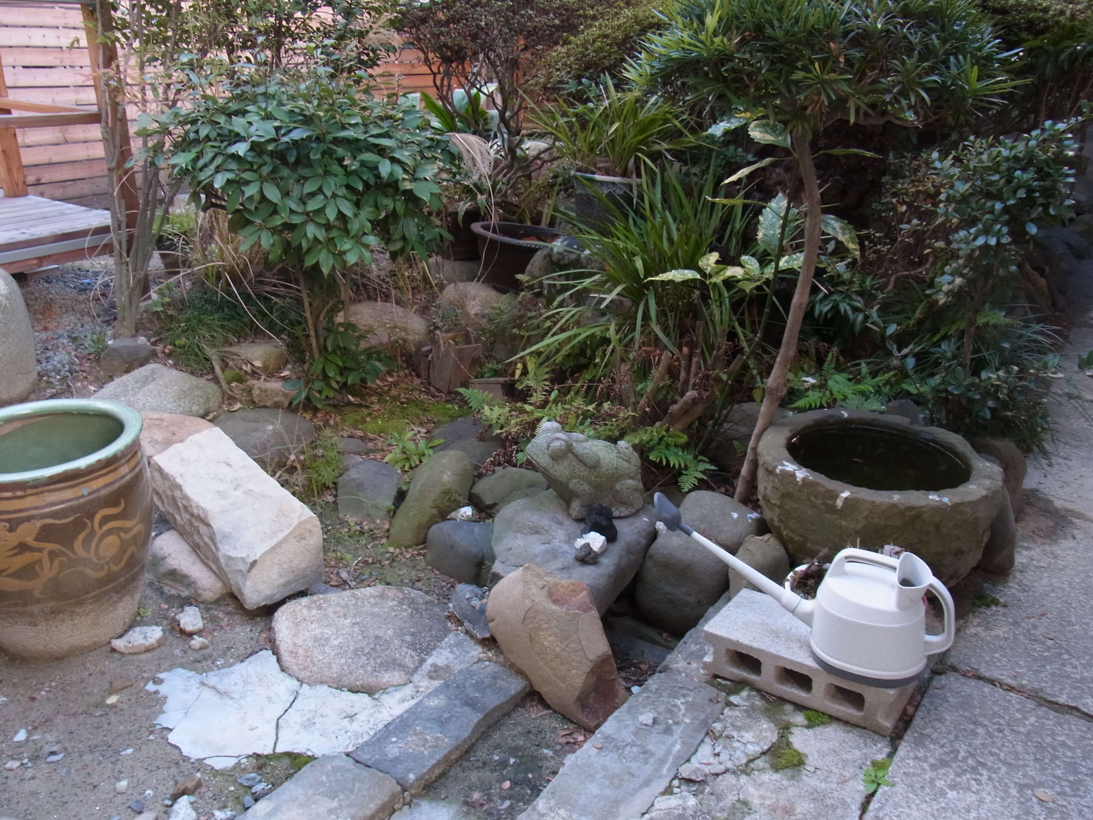 蔵のある苔庭　［和泉市の外構工事、造園工事］ サブ画像
