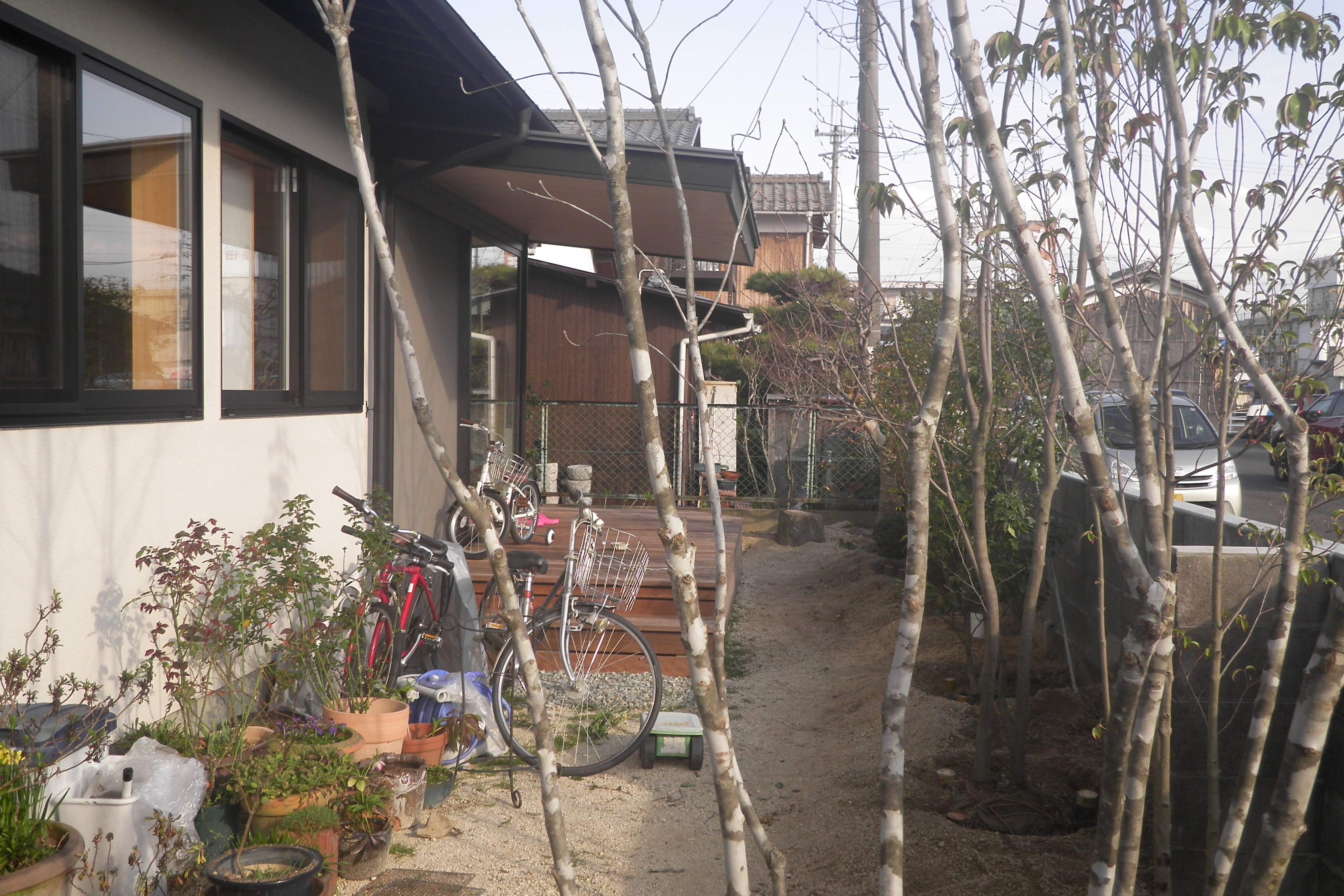 天狗石門柱の家　［大津市の外構工事、造園工事］ サブ画像